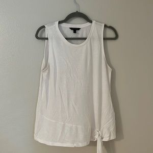 👚Banana Republic White Dressy Top